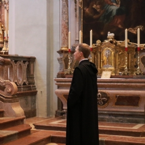 Zeitliche Profess fr. Markus 2021 - 23 &copy; Erzabtei