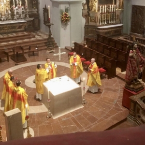 Osternacht 2021 - Hochgebet © Erzabtei