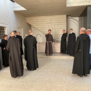 Besuch im neu renovierten Franziskanerkloster