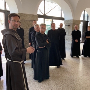Besuch im Franziskanerkloster 9 © Erzabtei
