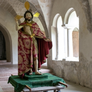 Auszug mit dem Auferstandenen - Christi Himmelfahrt 2022 © P. Alkuin