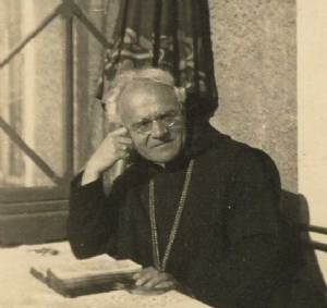 Porträt des resignierten Erzabts Petrus Klotz in Südtirol, 1933. © Archiv St. Peter, Foto B 228; Fotograf unbekannt
