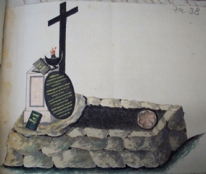 Abb. 2: Ansicht des Grabs in Ischl © Archiv St. Peter