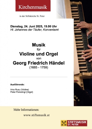 Musikprogramm - Hl. Johannes der Täufer © Stiftsmusik