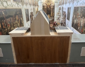 Orgeleinbau - 6 © Erzabtei