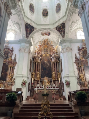 Pfingsten 2ß025 - Stiftskirche St. Peter © Erzabtei
