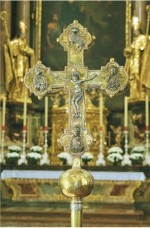 Vortragekreuz - Stiftskirche © Erzabtei