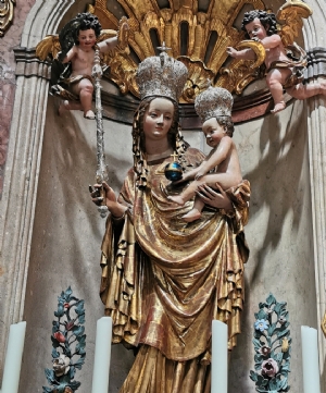 Maria-Säul © Erzabtei