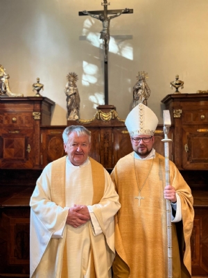 Diamantenes Professjubiläum von Erzabt em. Edmund Wagenhofer OSB