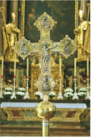 Vortragekreuz - Stiftskirche © Erzabtei