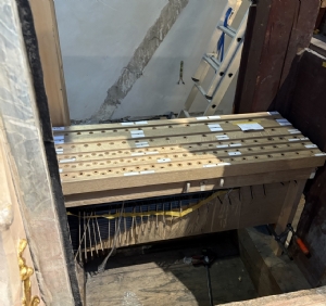 Einbau Hauptorgel - 4 © Erzabtei