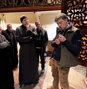 Orgelführung für den Konvent von St. Peter