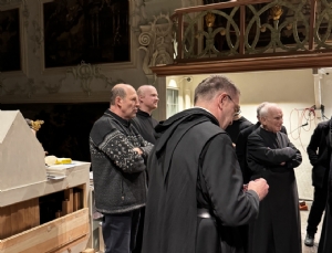 Orgelführung für den Konvent - 2 © Erzabtei