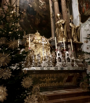 Hochaltar - Weihnachten 2020 © Erzabtei