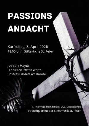 Passionsandacht 2026 © Stiftsmusik