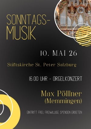 Pöllner - Orgelkonzerte 2026 © Stiftsmusik