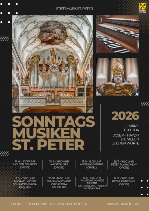 Sonntagsmusiken 2026 © Stiftsmusik
