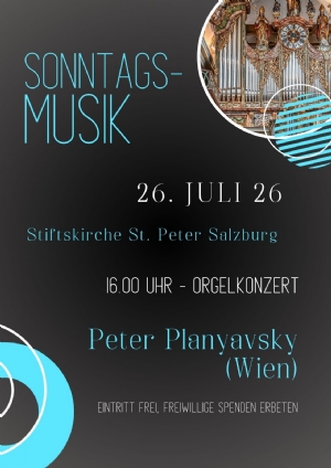 Planyavsky - Orgelkonzerte 2026 © Stiftsmusik
