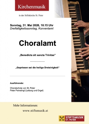 Musikprogramm - Dreifaltigkeit 2026 &copy; Stiftsmusik