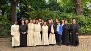 fr. Paulus und fr. Joseph bei der Novizenwoche