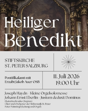 Musikprogramm - 11. Juli 2026 &copy; Stiftsmusik